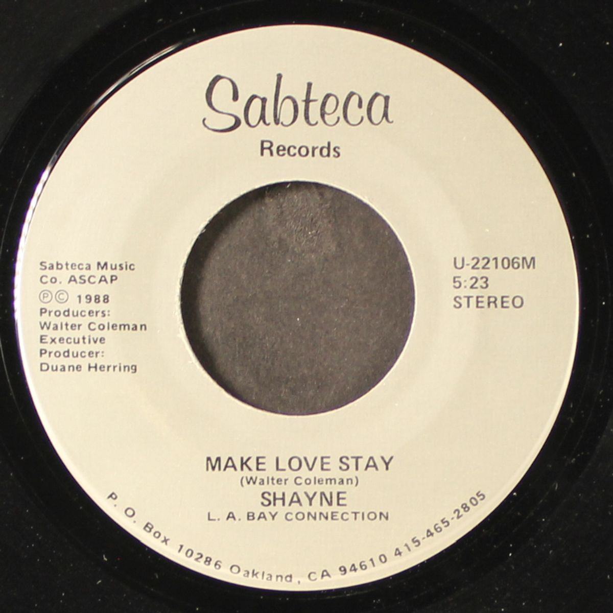 make love stay / i miss you baby by SHAYNE