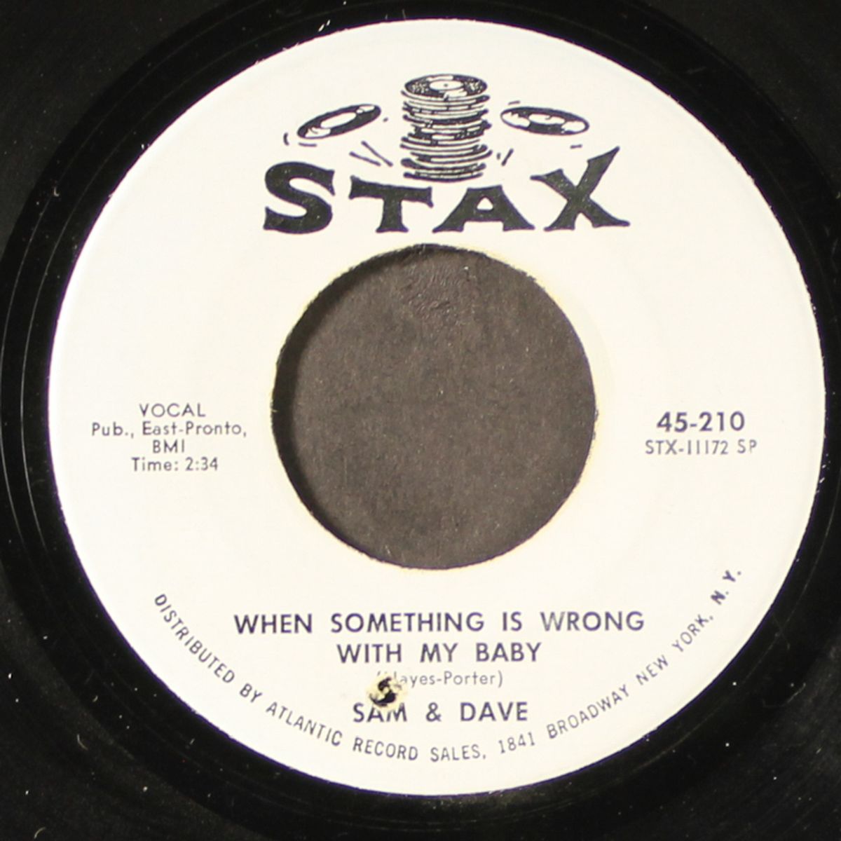 when something is wrong with my baby / a small portion of your love by SAM & DAVE