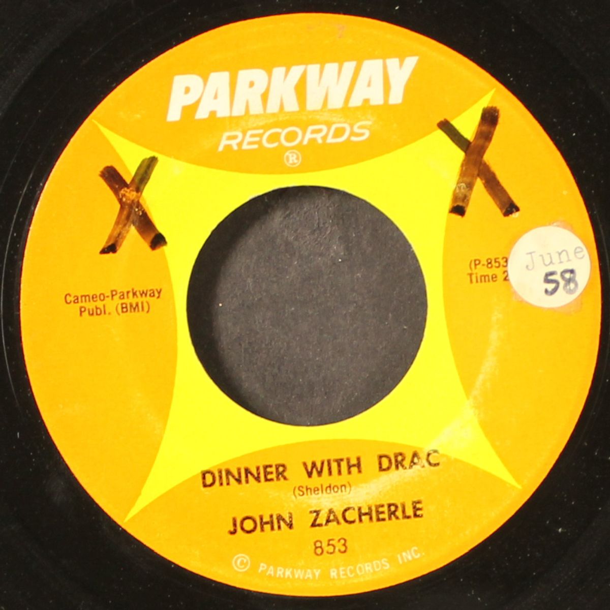 dinner with drac / hurry bury baby by JOHN ZACHERLE