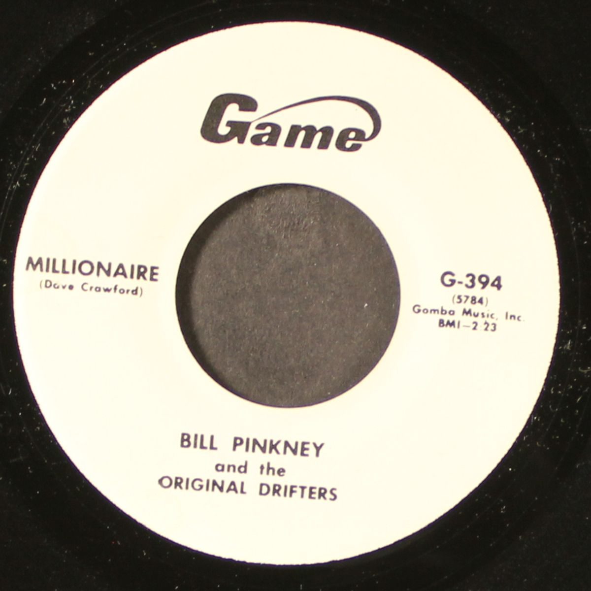 millionaire / ol' man river by BILL PINKNEY & ORIGINAL DRIFTERS