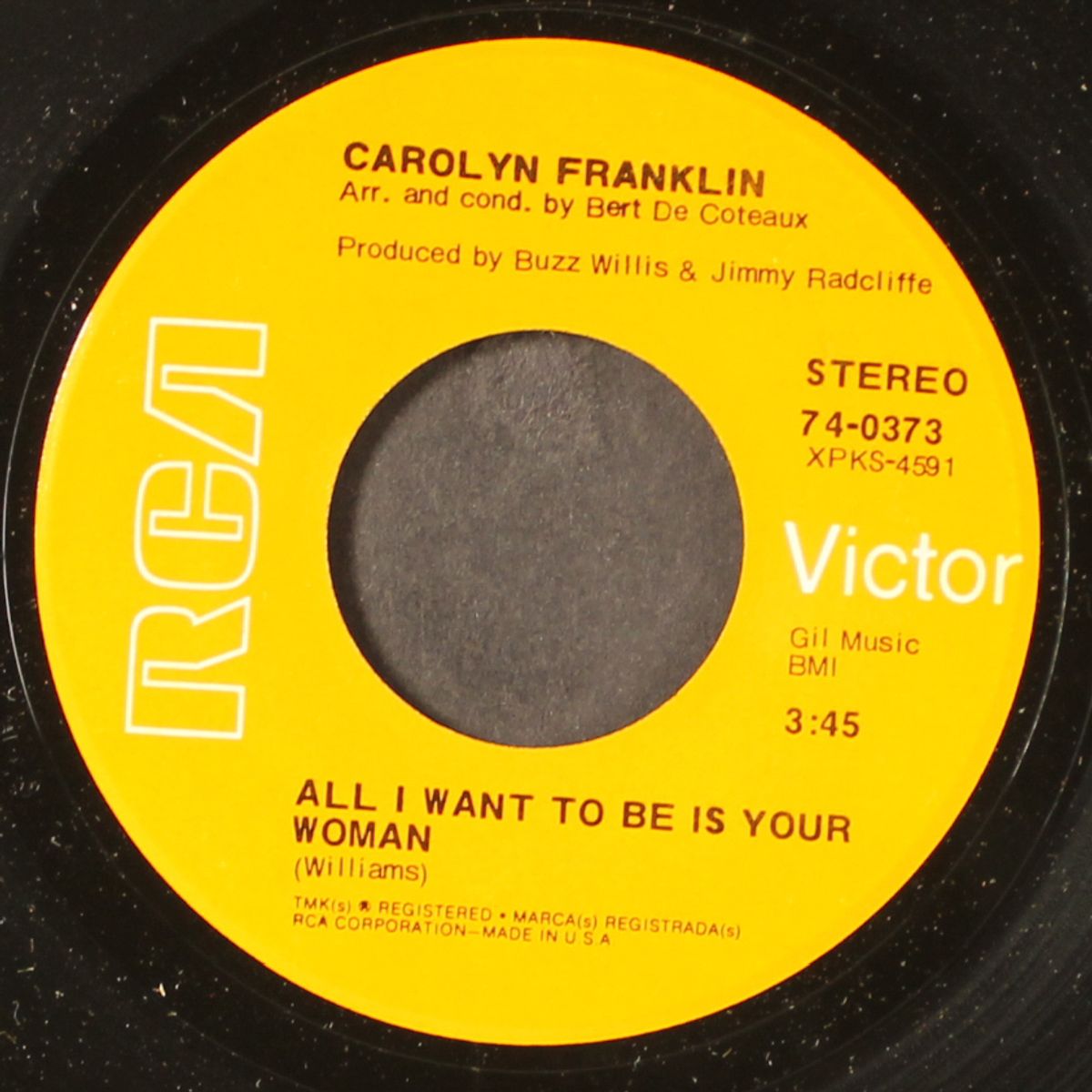 you really didn't mean it / all i want to be is your woman by CAROLYN FRANKLIN