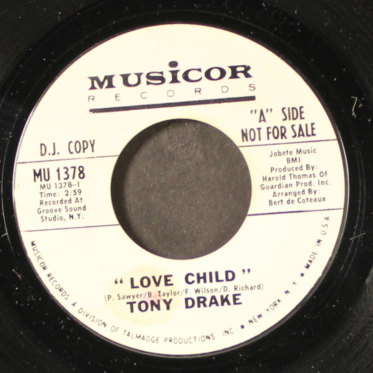 love child / can't you hear your mama calling? by TONY DRAKE