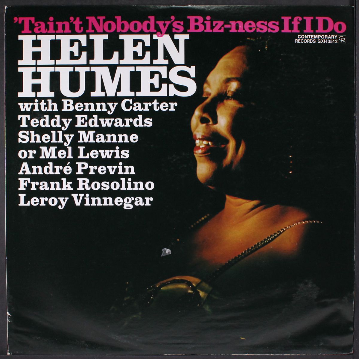 'tain't nobody's biz-ness if i do by HELEN HUMES