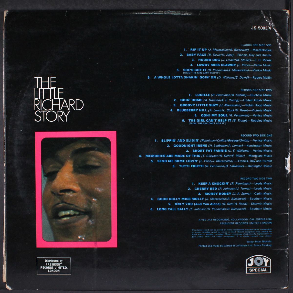 the little richard story by LITTLE RICHARD