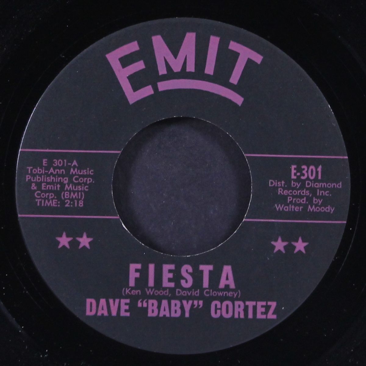 fiesta / hey, hey, hey by DAVE 'BABY' CORTEZ