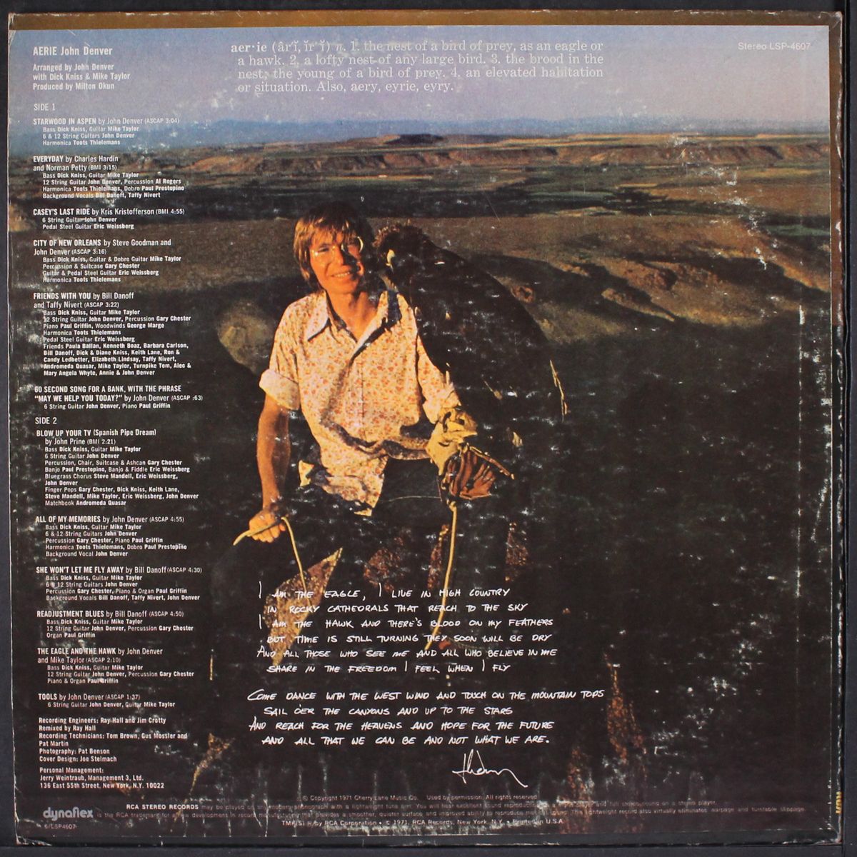 aerie by JOHN DENVER
