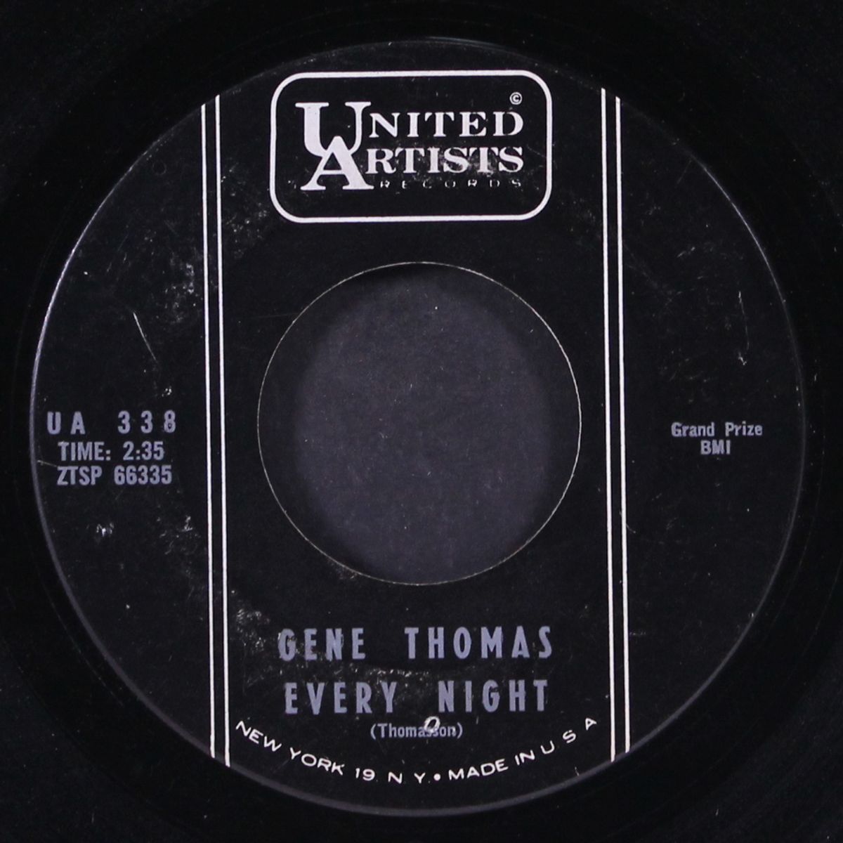sometime / every night by GENE THOMAS