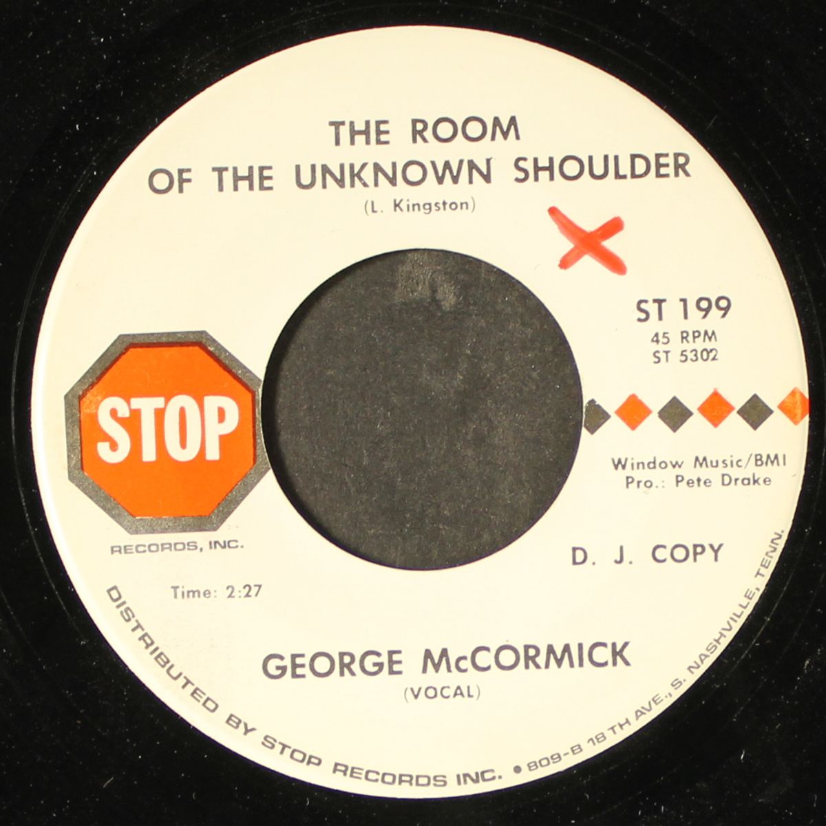 too busy to hoe / the room of the unknown shoulder by GEORGE MCCORMICK