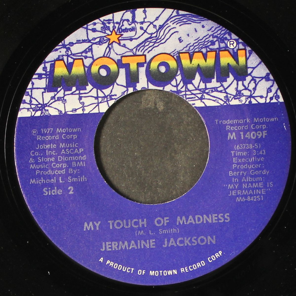 you need to be loved / my touch of madness by JERMAINE JACKSON
