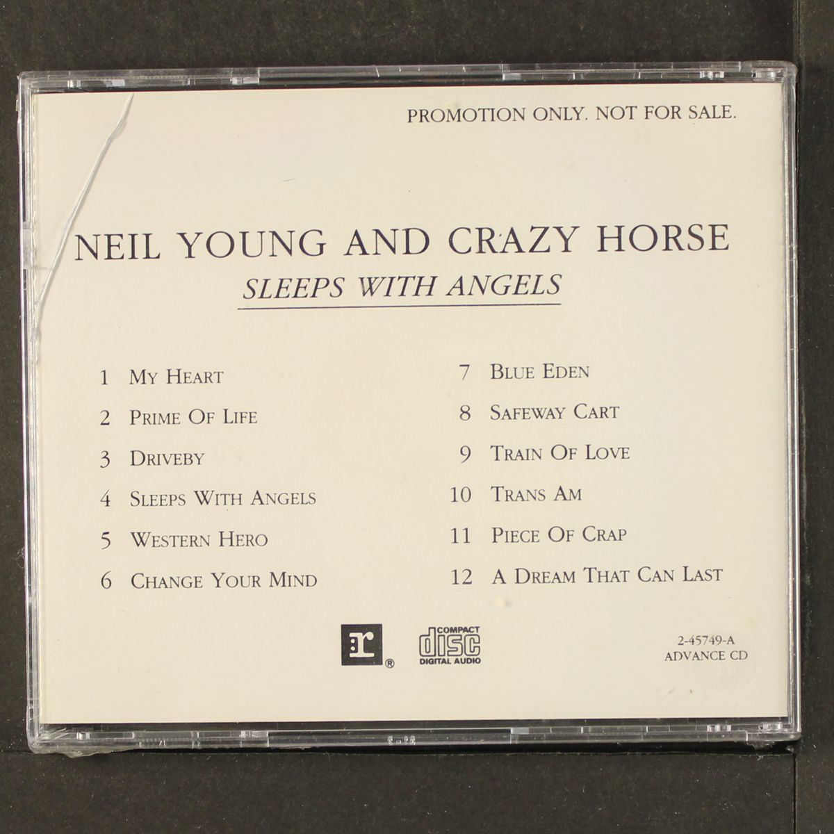 sleeps with angels by NEIL YOUNG