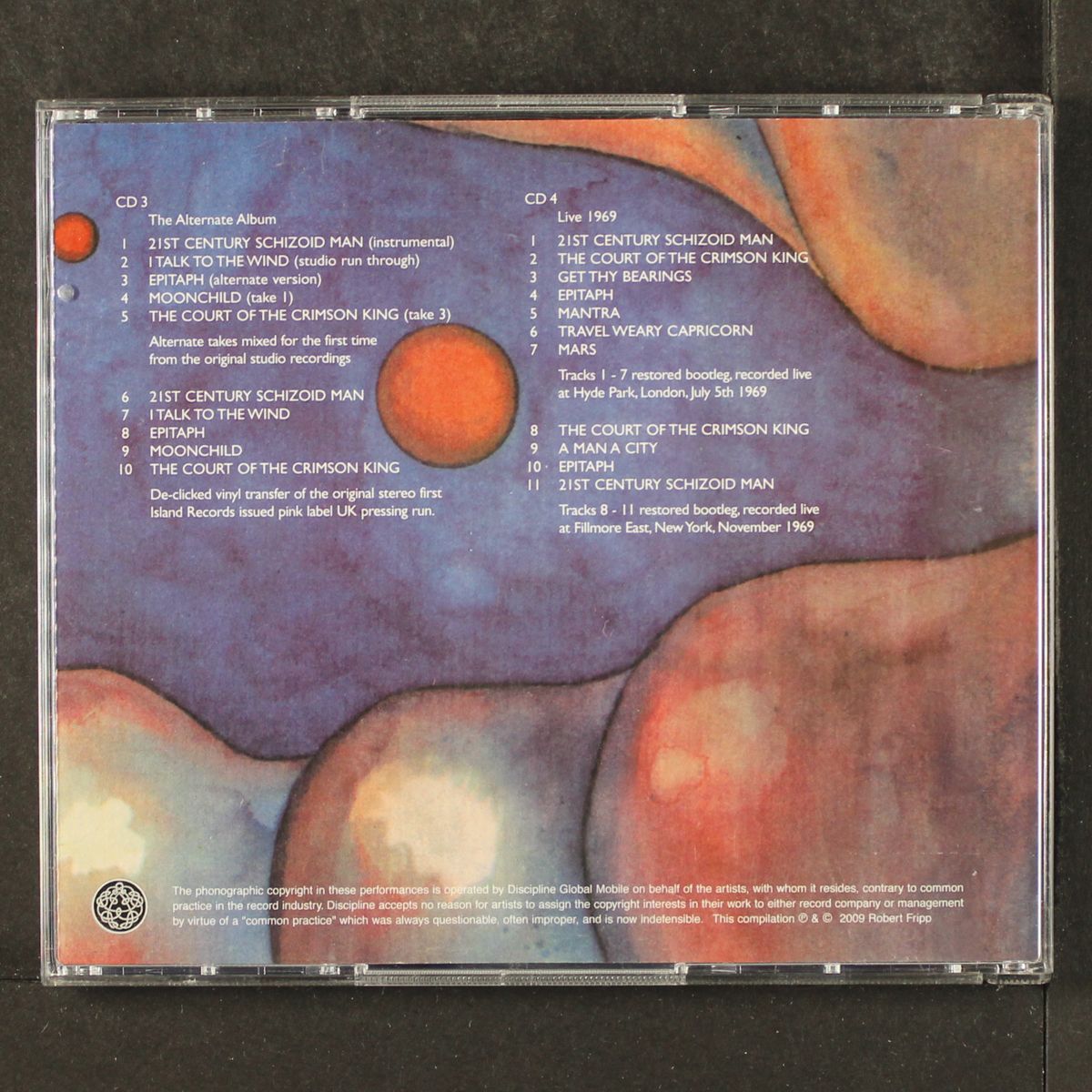 in the court of the crimson king alternate / live by KING CRIMSON