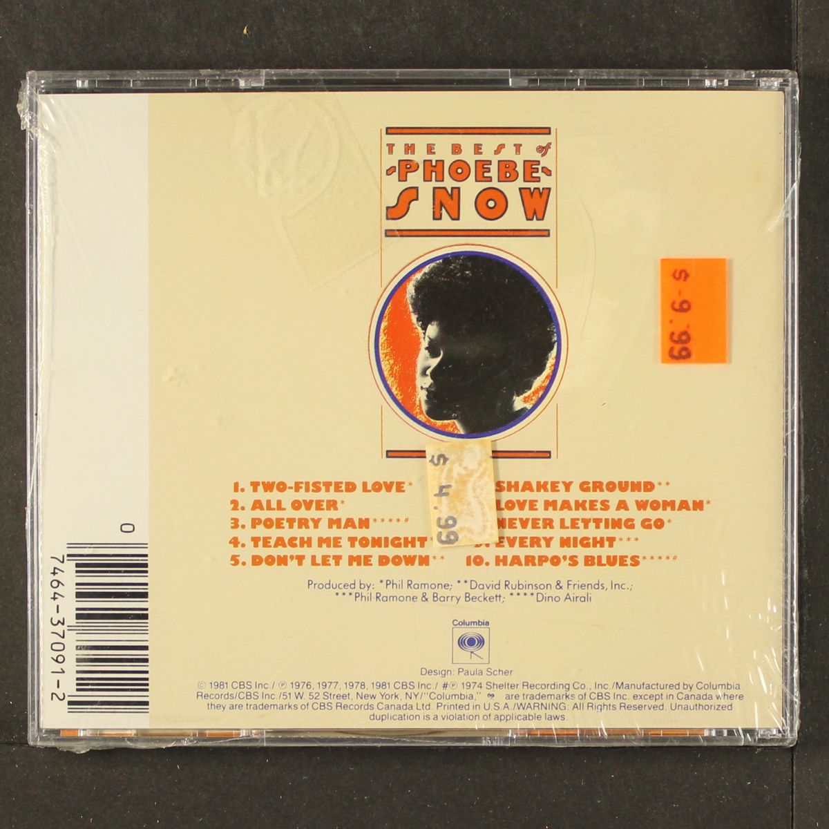 best of by PHOEBE SNOW