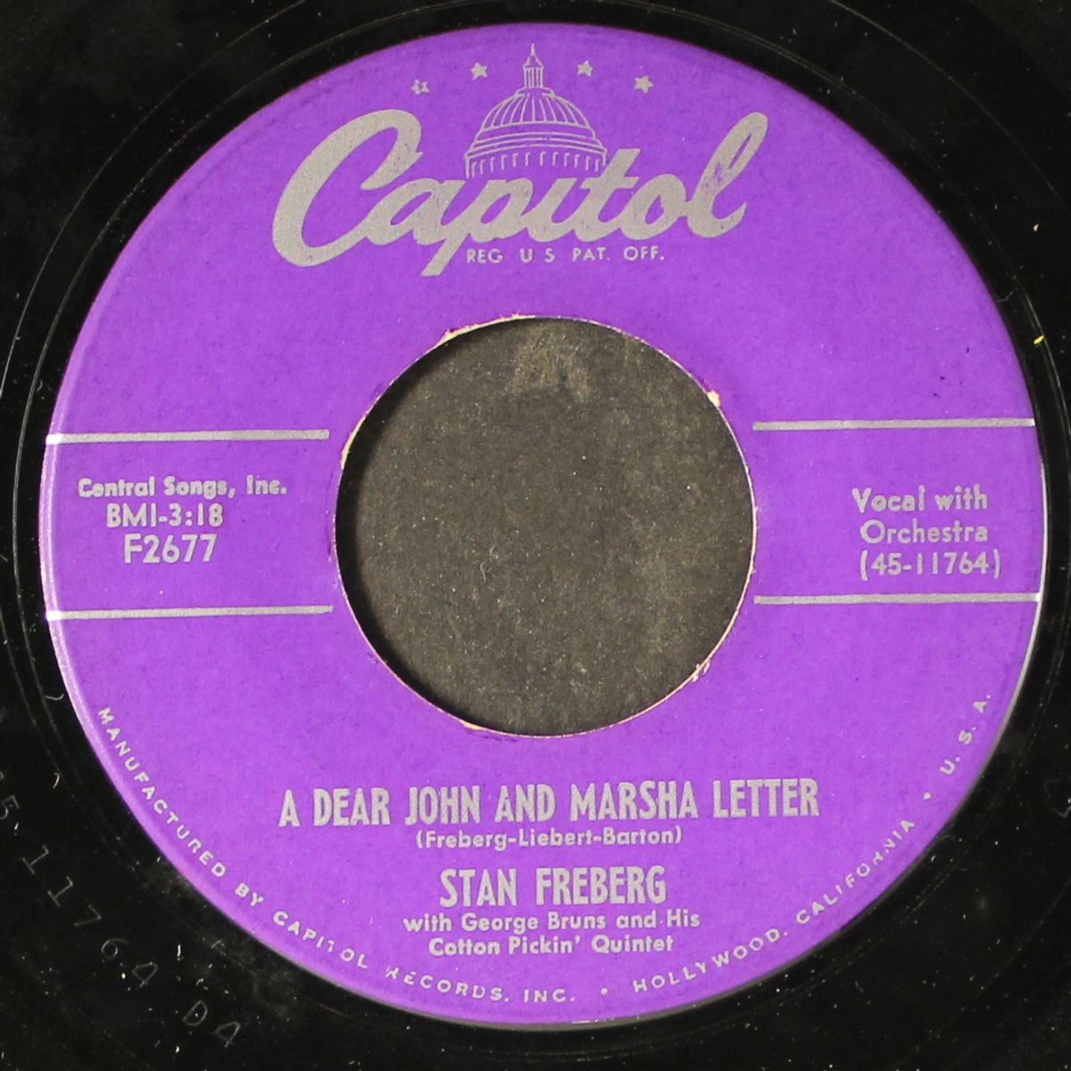 c'est si bon / a dear john & marsha letter by STAN FREBERG