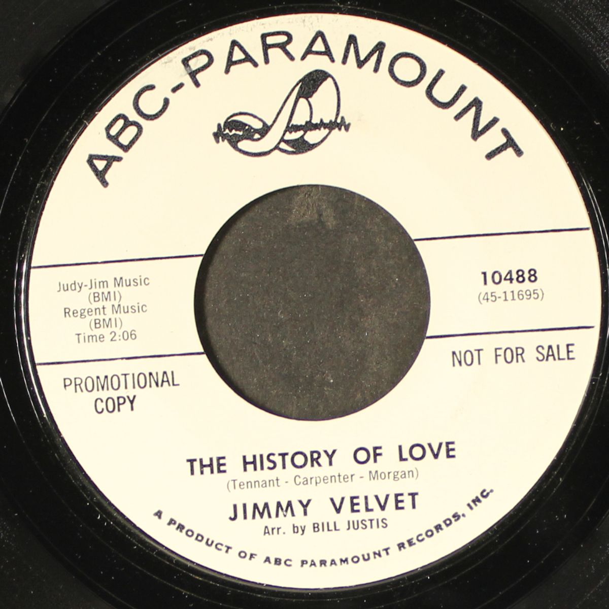 the history of love / we belong together by JIMMY VELVET