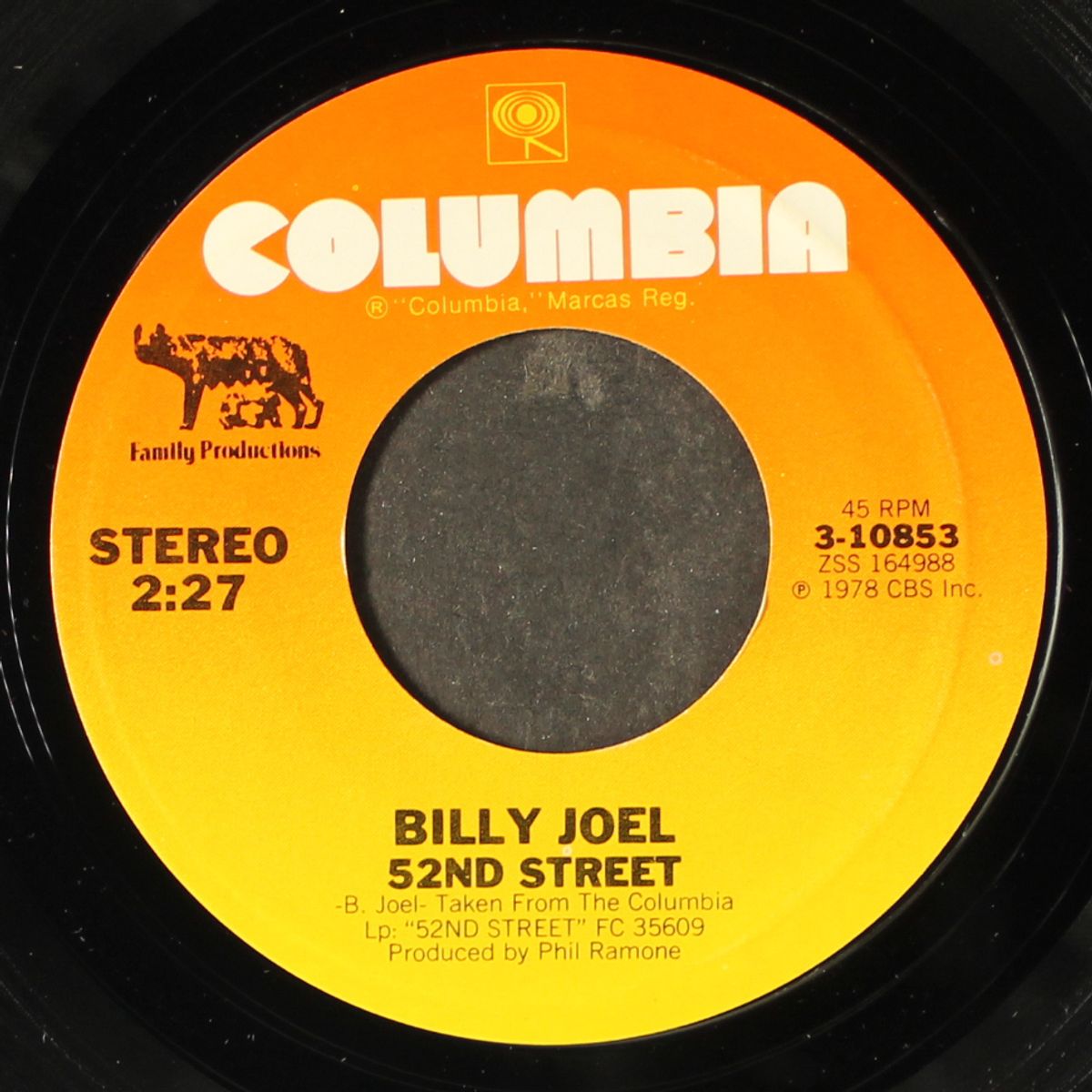 my life / 52nd street by BILLY JOEL