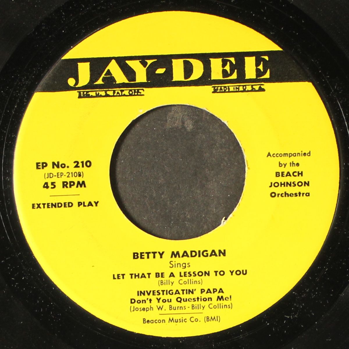 betty madigan sings by BETTY MADIGAN