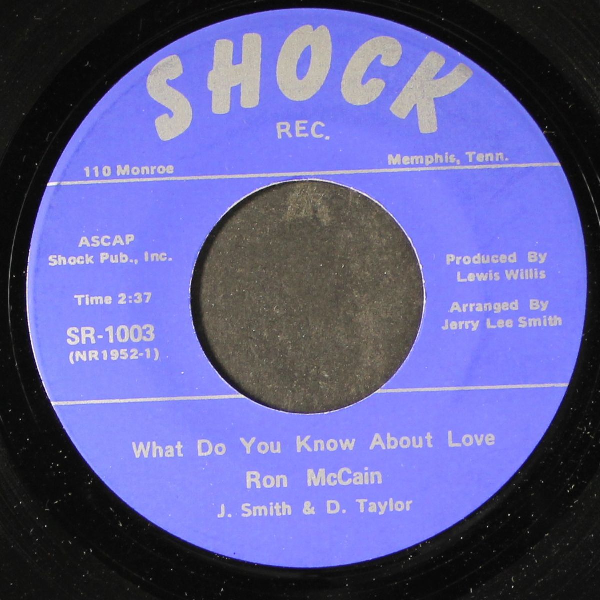 what do you know about love / any time of day by RON MCCAIN