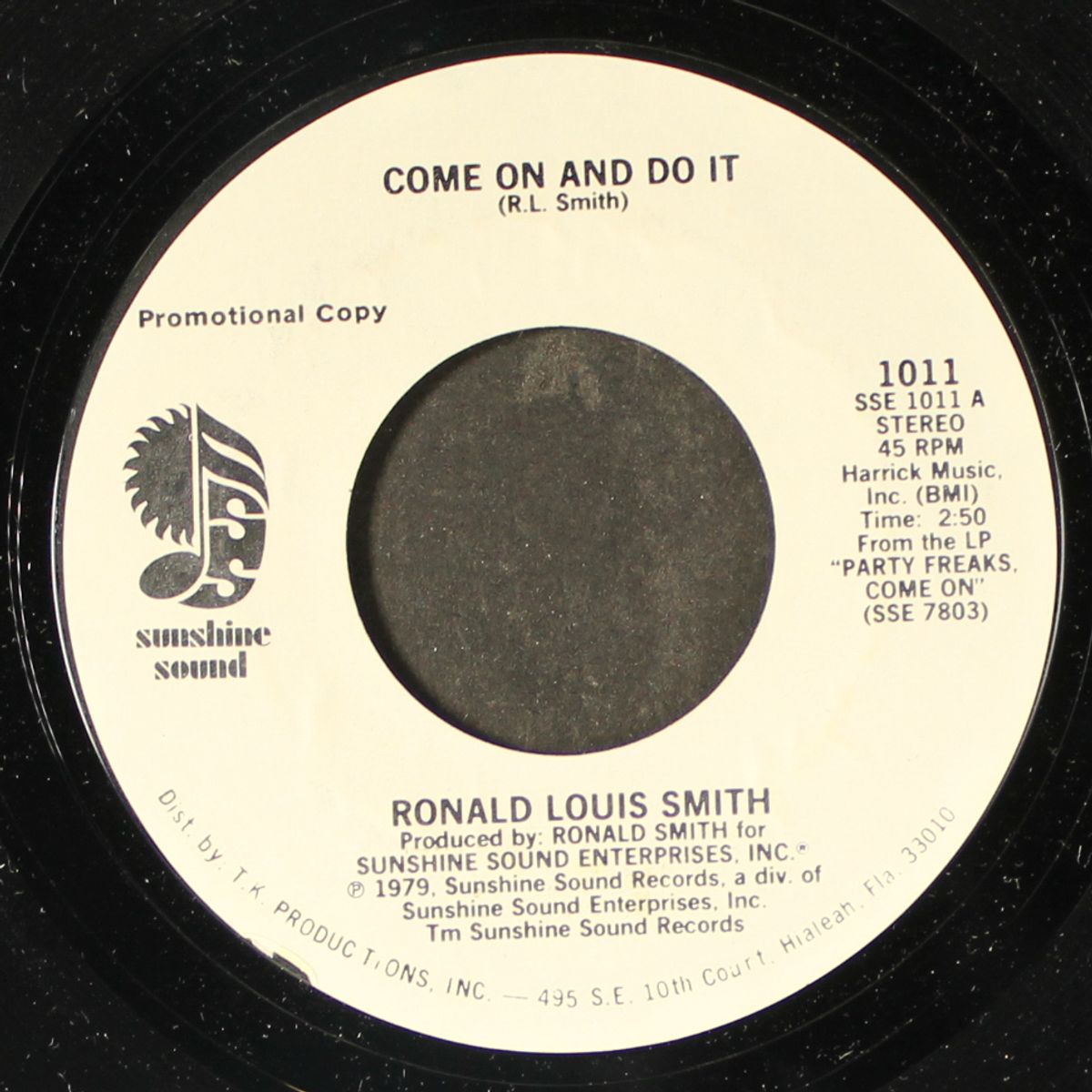 come on and do it by RONALD LOUIS SMITH