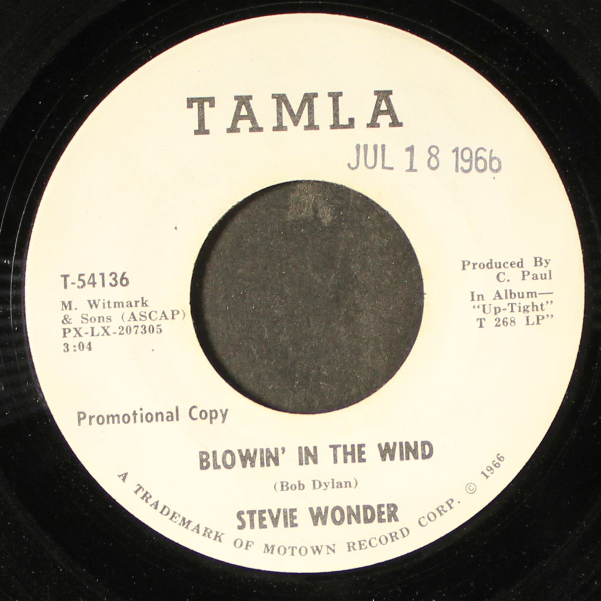 blowin' in the wind by STEVIE WONDER