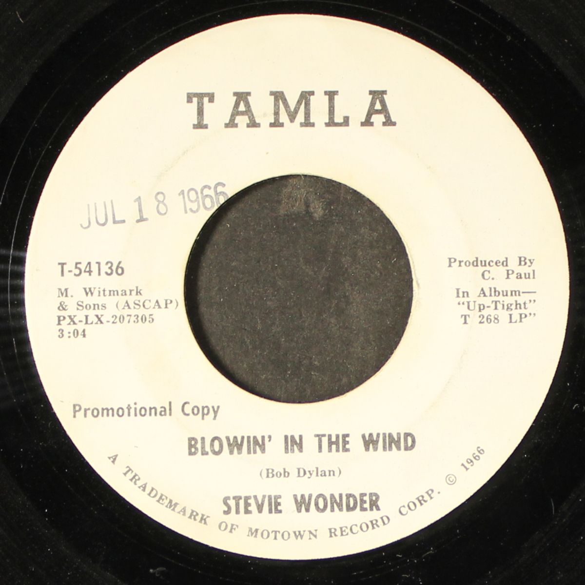 blowin' in the wind by STEVIE WONDER