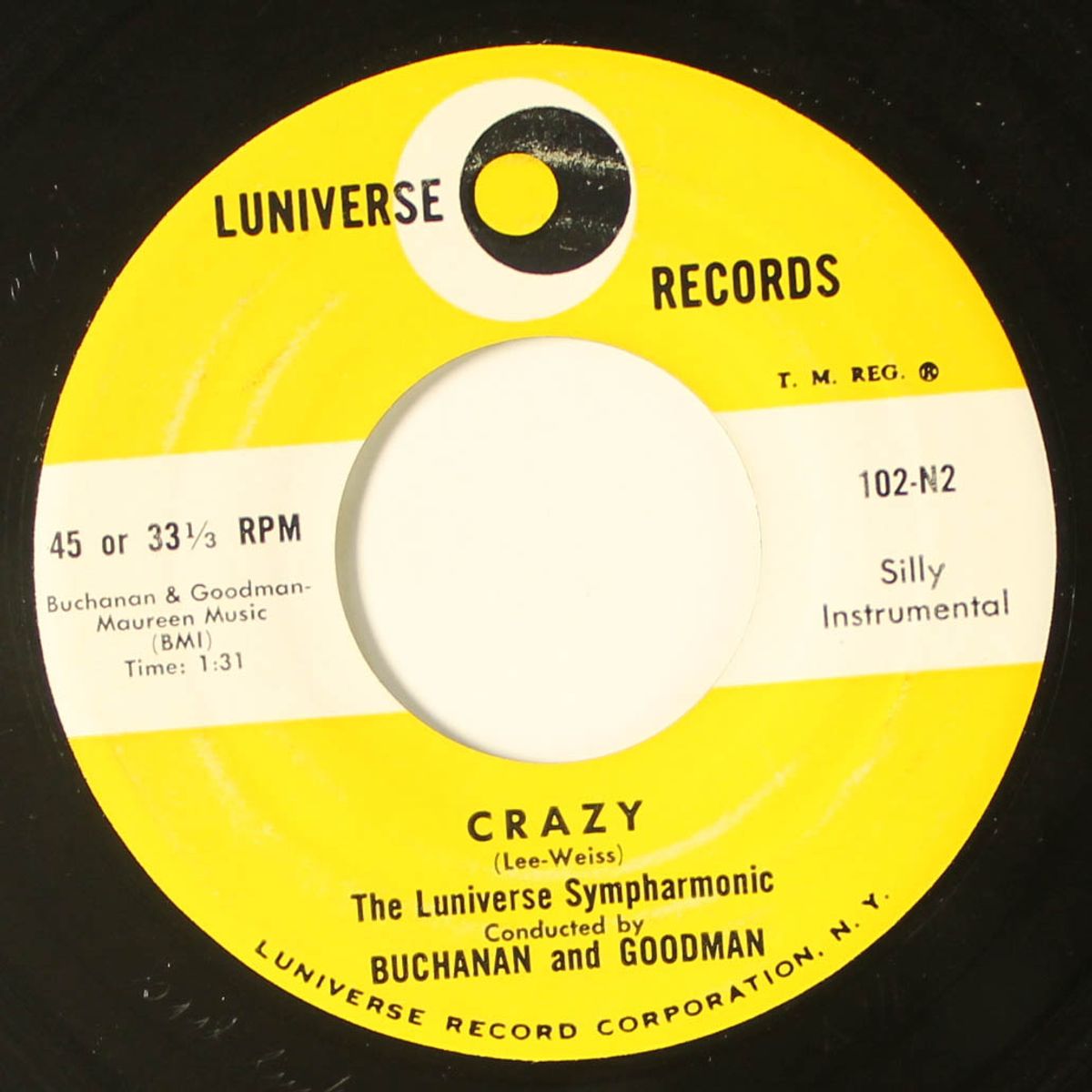 buchanan and goodman on trial / crazy by BUCHANAN & GOODMAN
