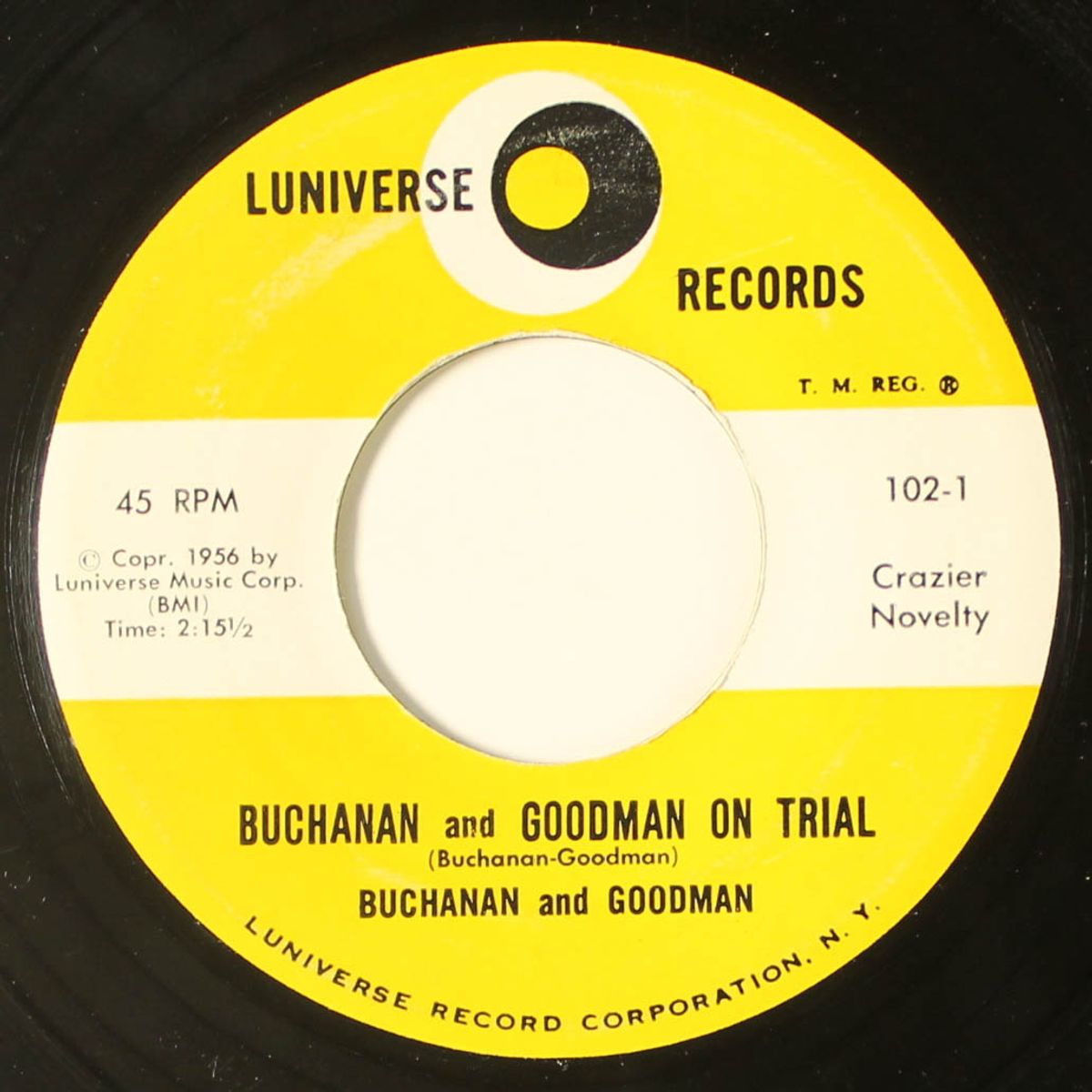 buchanan and goodman on trial / crazy by BUCHANAN & GOODMAN
