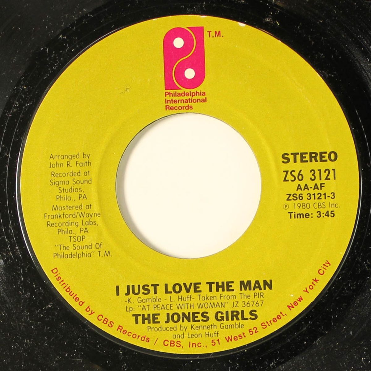 i just love the man / when i'm gone by JONES GIRLS