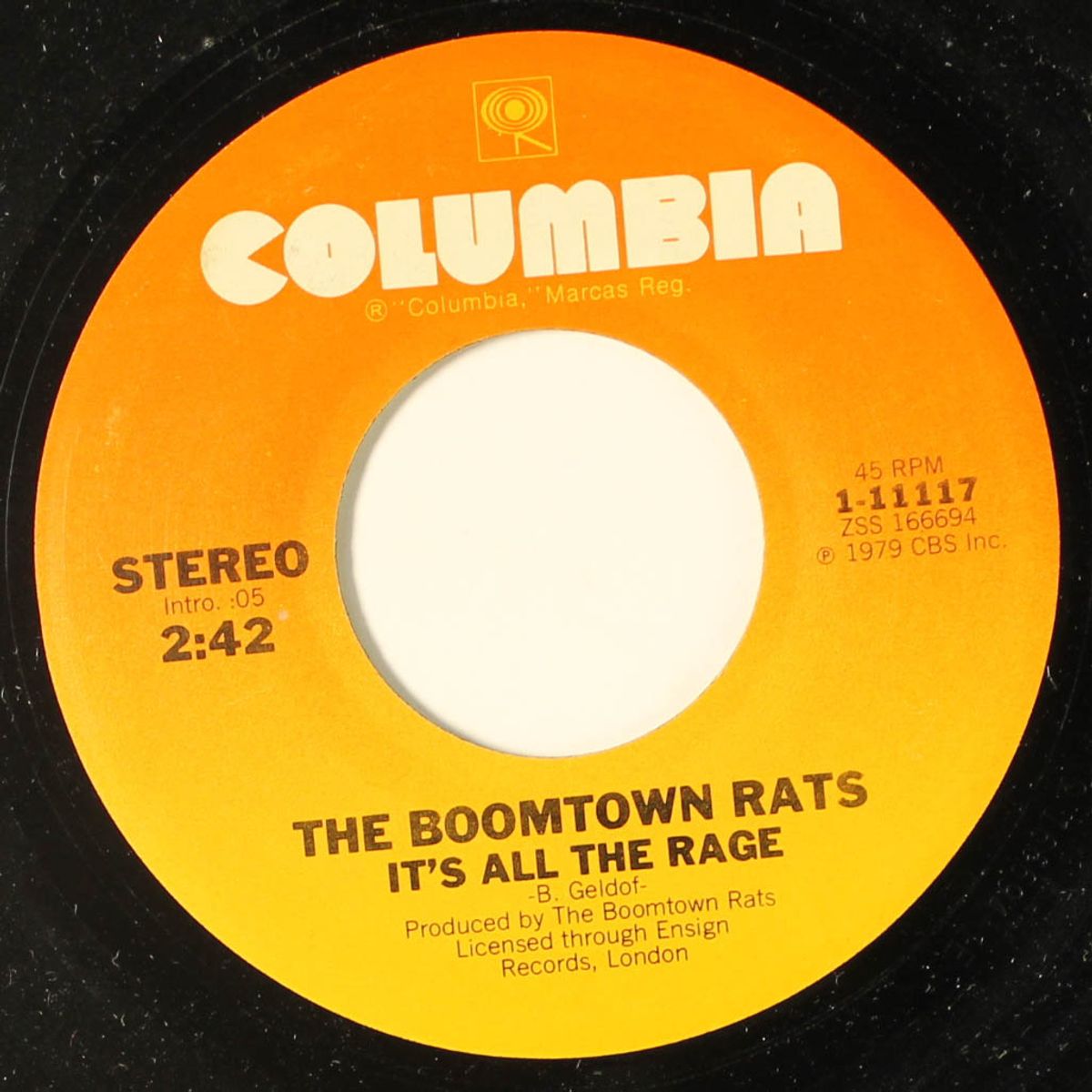 i don't like mondays / it's all the rage by BOOMTOWN RATS