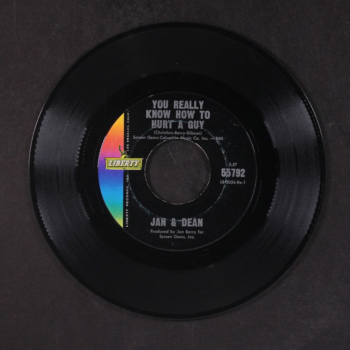 you really know how to hurt a guy / it's as easy as 1,2,3 by JAN & DEAN