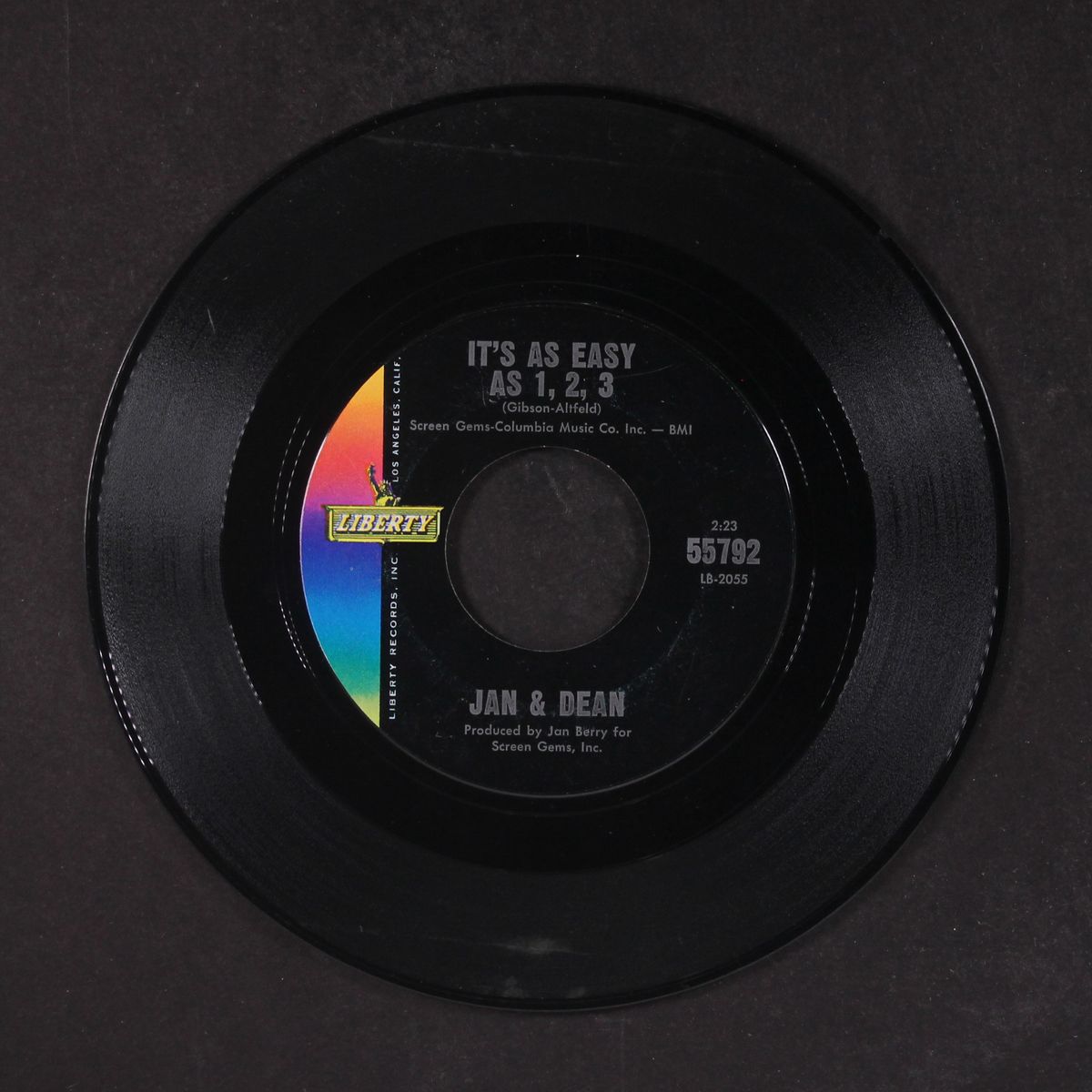 you really know how to hurt a guy / it's as easy as 1,2,3 by JAN & DEAN