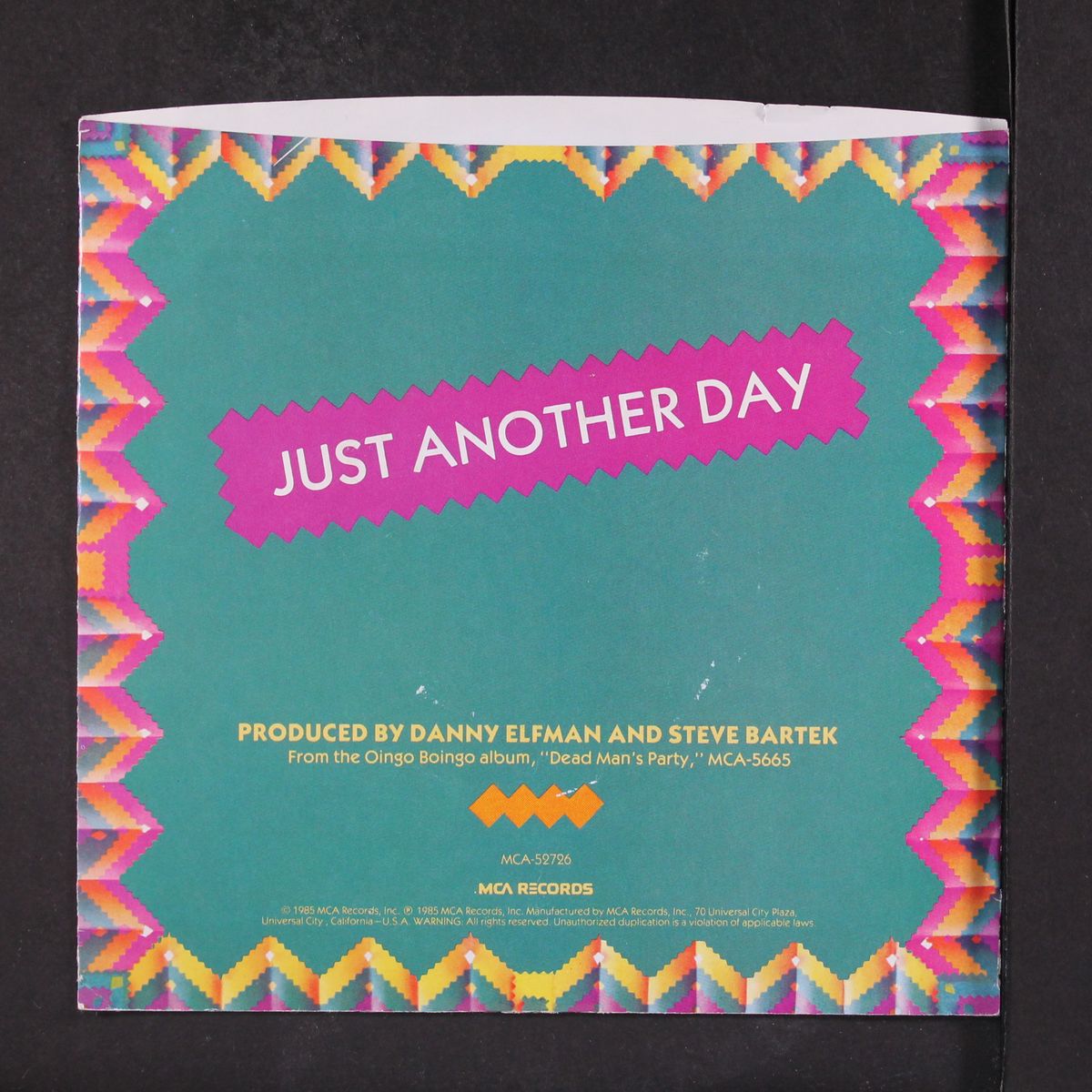 just another day / dead man's party by OINGO BOINGO