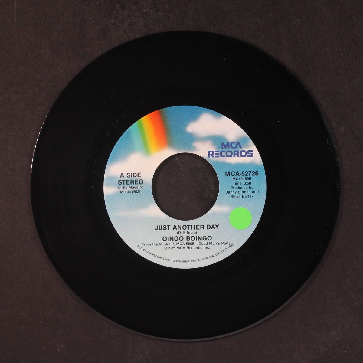 just another day / dead man's party by OINGO BOINGO