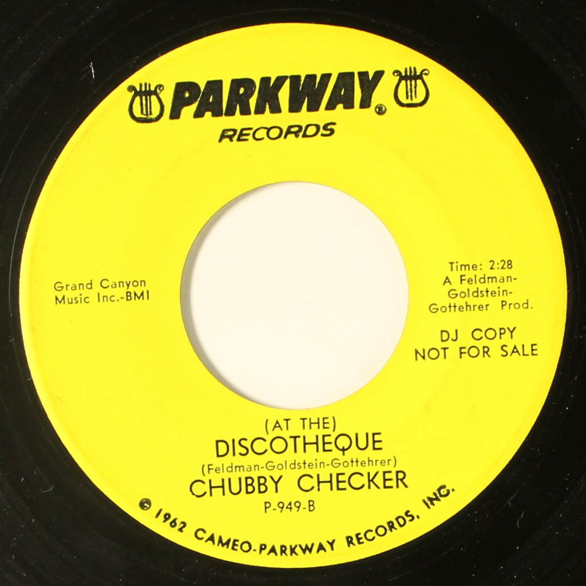 at the discotheque / let's do the freddie by CHUBBY CHECKER