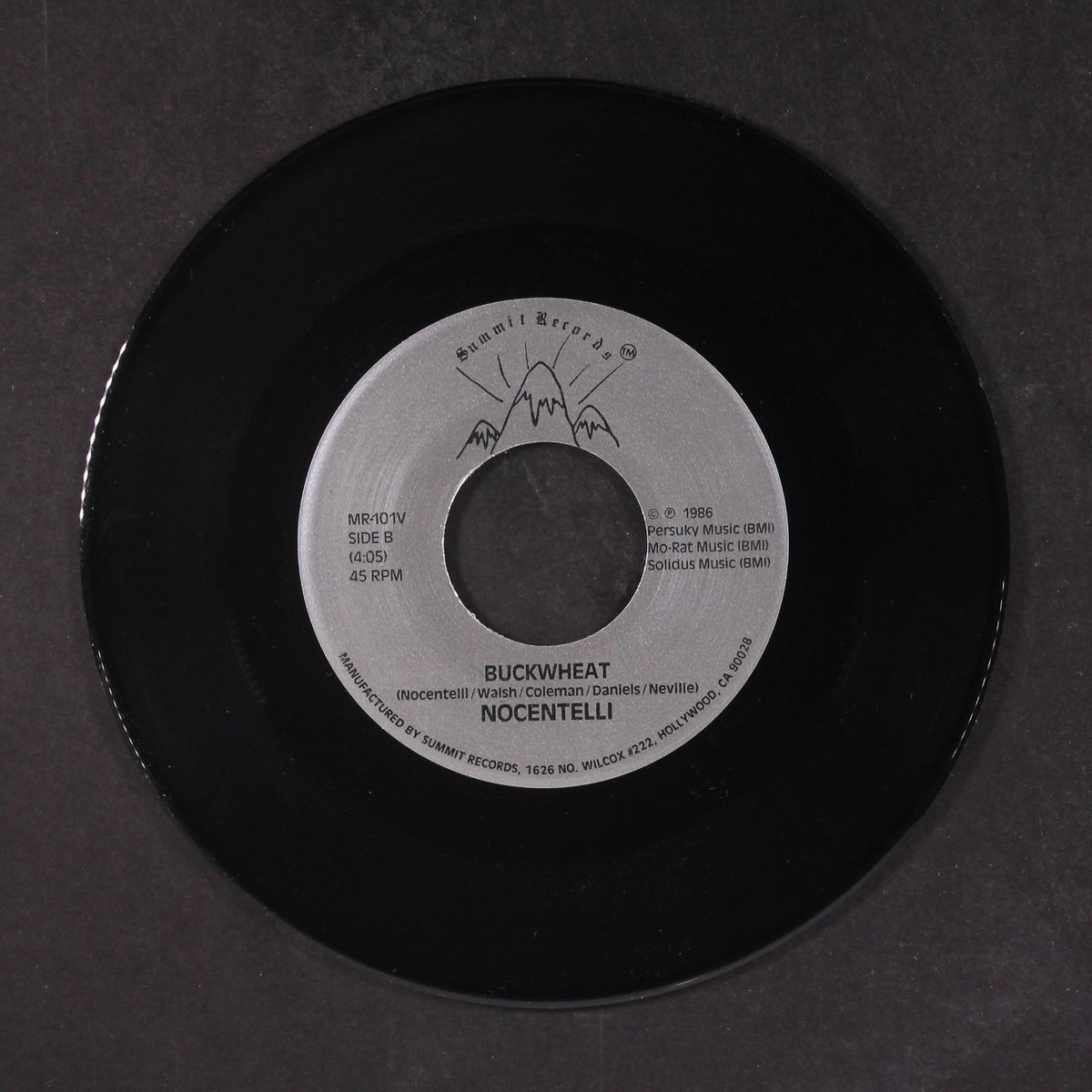 we put the rock in your roll / buckwheat by NOCENTELLI