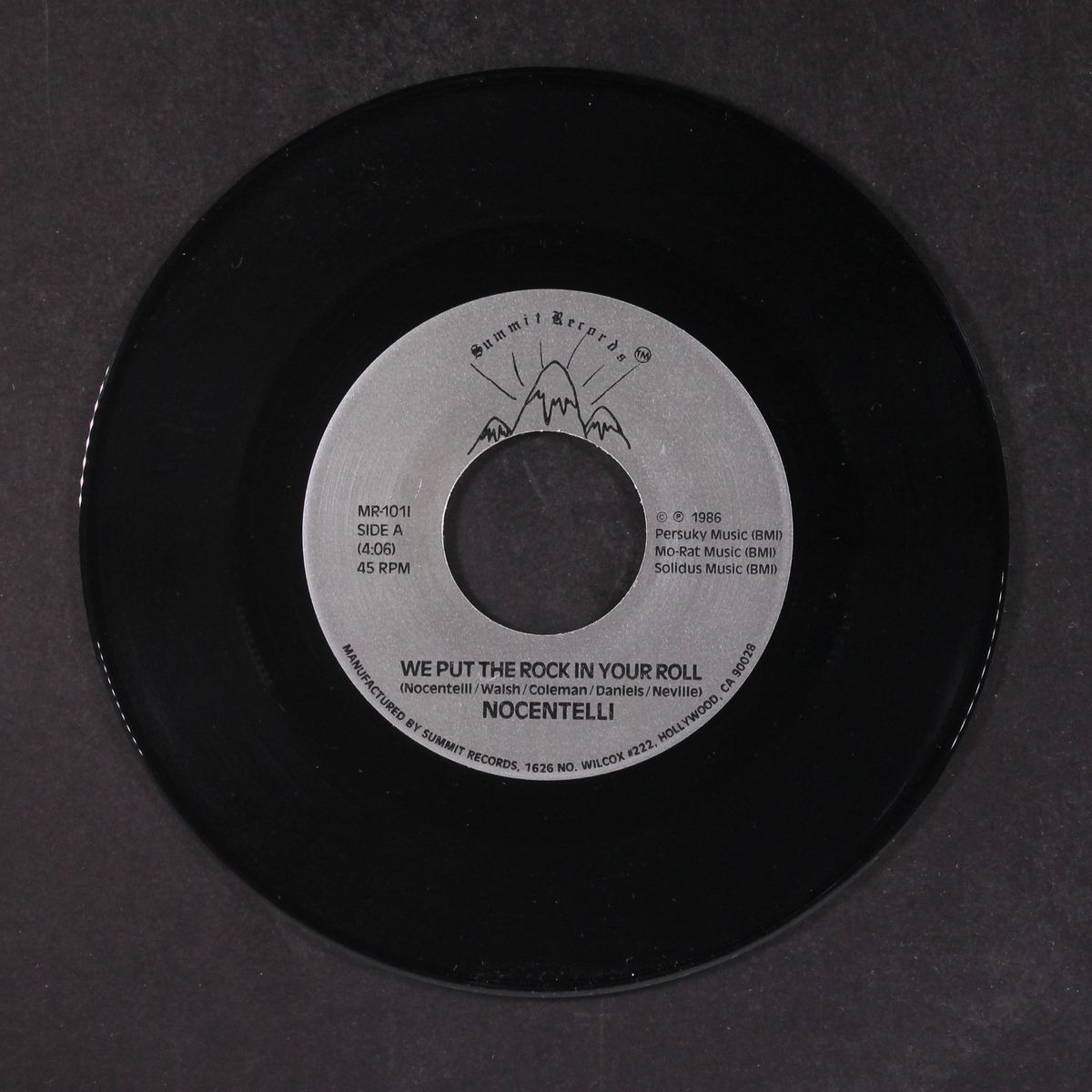 we put the rock in your roll / buckwheat by NOCENTELLI
