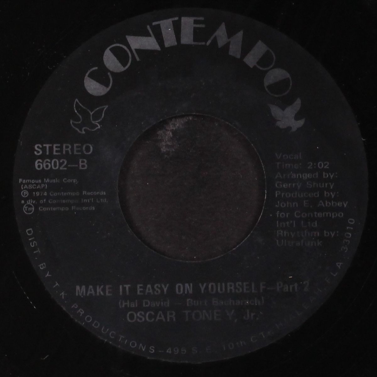 make it easy on yourself / pt 2 by OSCAR TONEY, JR.