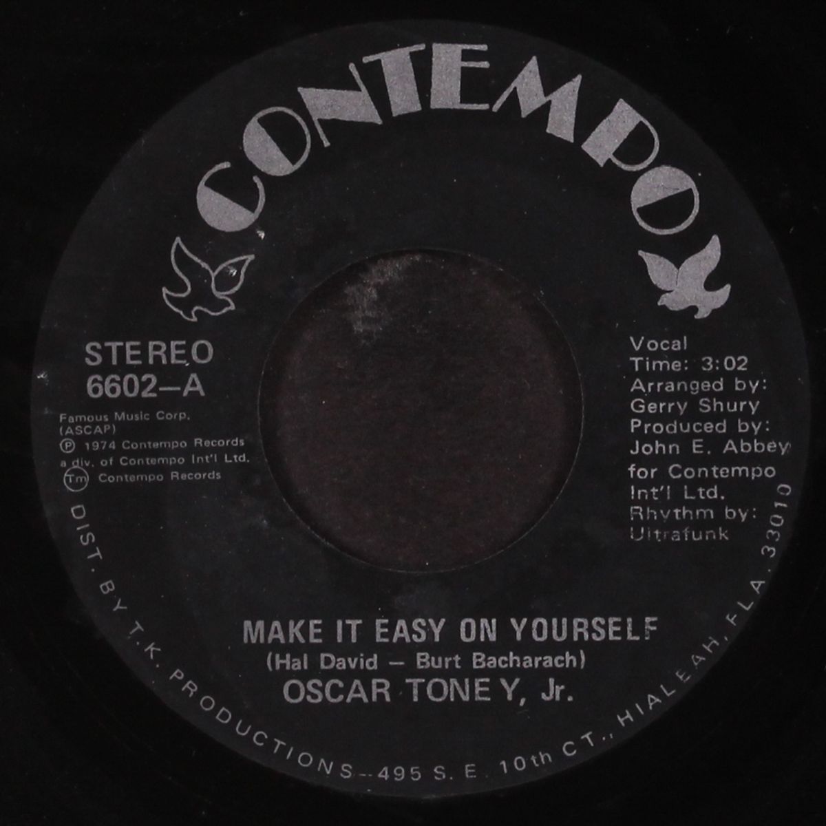 make it easy on yourself / pt 2 by OSCAR TONEY, JR.