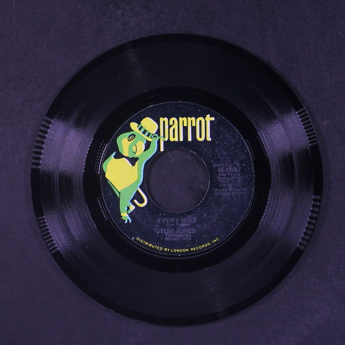puppet man / every mile by TOM JONES