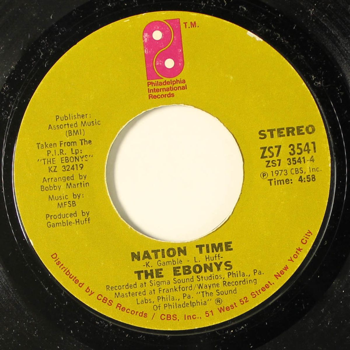 i believe / nation time by EBONYS