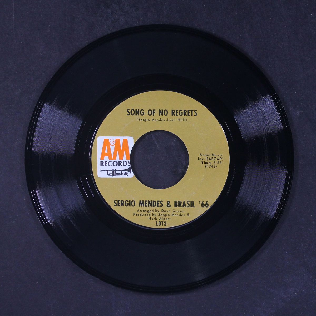 sittin' on the dock of the bay / song of no regrets by SERGIO MENDES & BRASIL '66