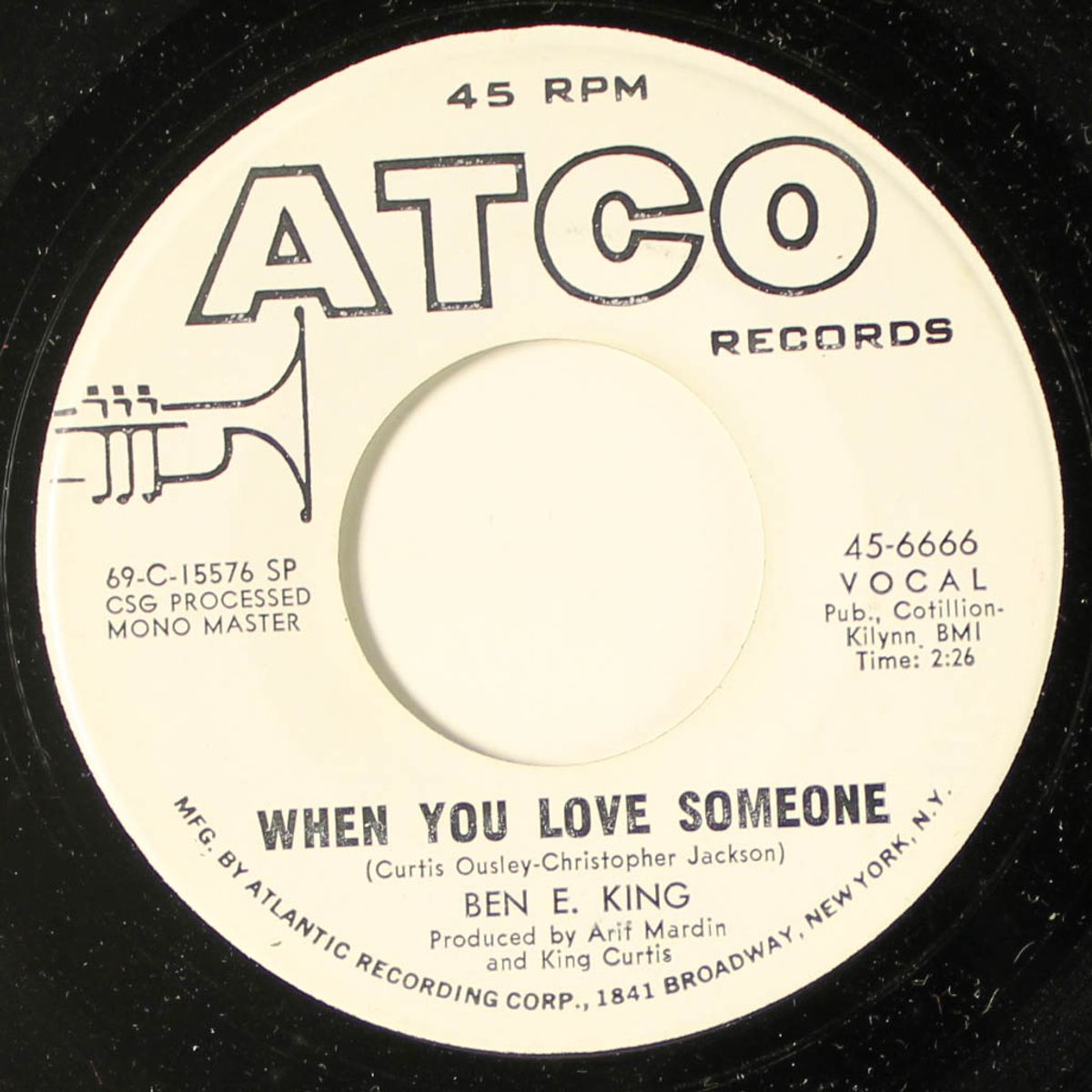 hey little one / when you love someone by BEN E. KING