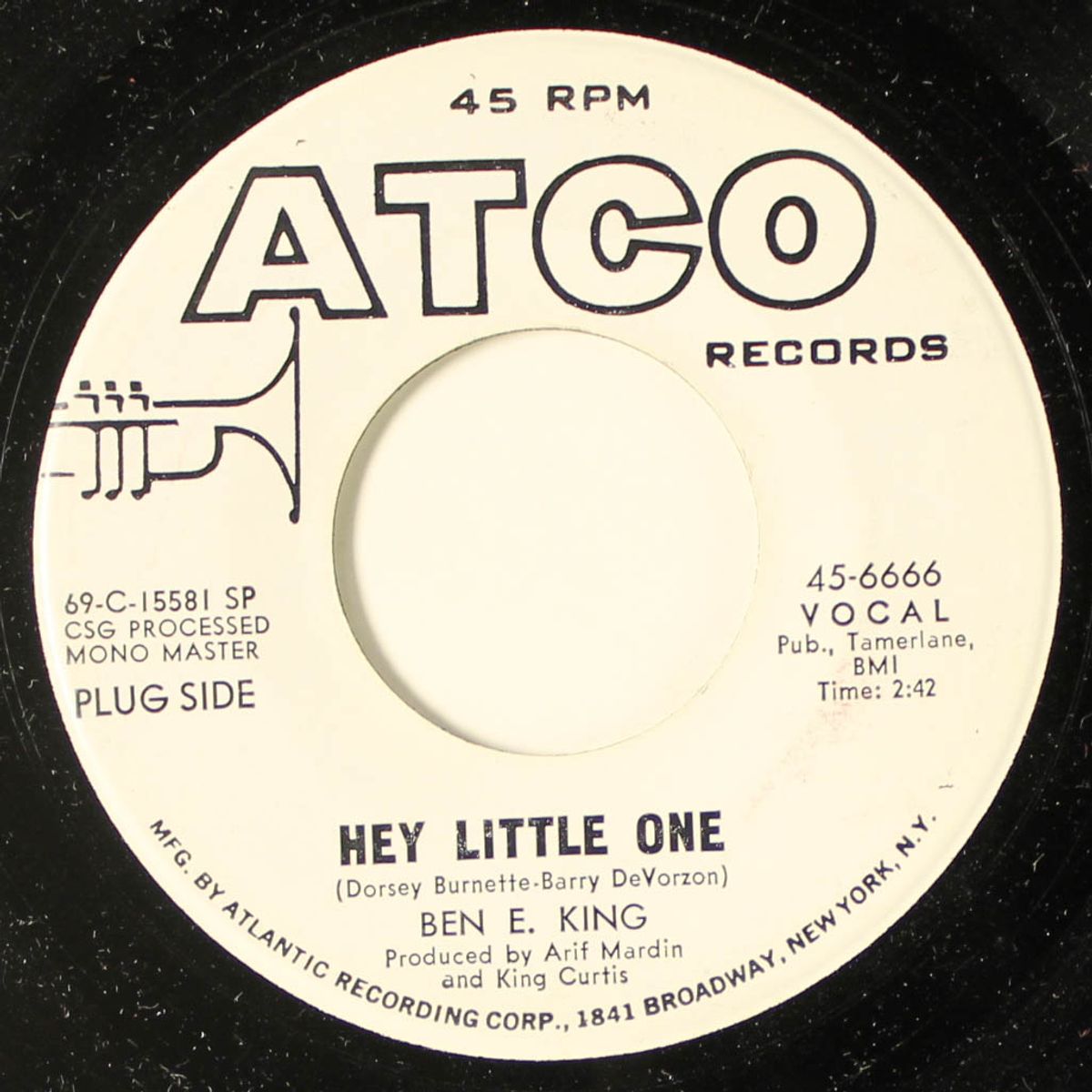 hey little one / when you love someone by BEN E. KING