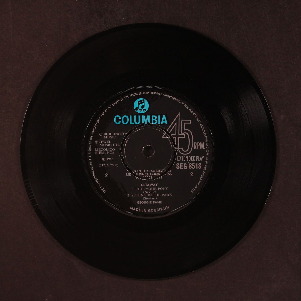 get away by GEORGIE FAME