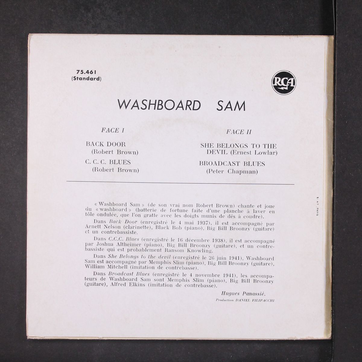 washboard sam by WASHBOARD SAM