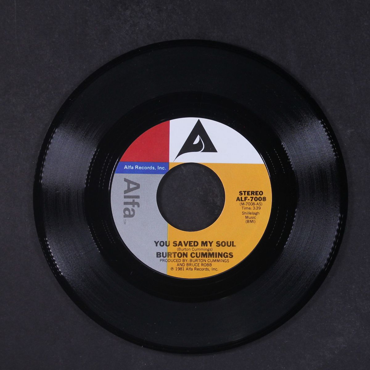 you saved my soulr / eal good by BURTON CUMMINGS