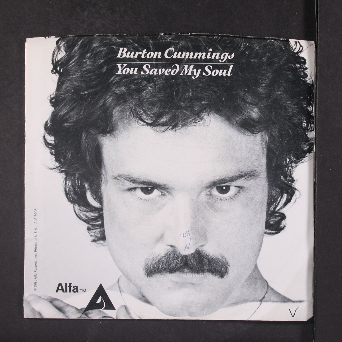 you saved my soulr / eal good by BURTON CUMMINGS