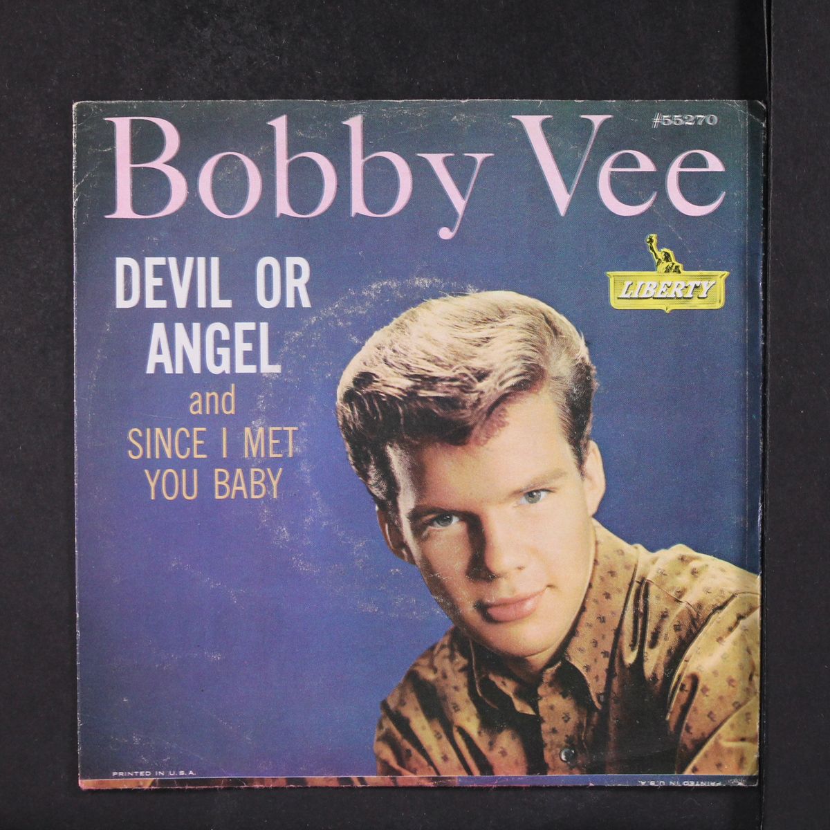 devil or angel / since i met you baby by BOBBY VEE