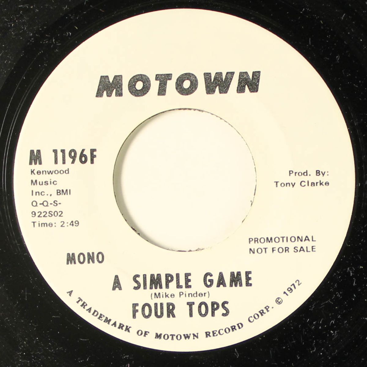 a simple game / mono by FOUR TOPS