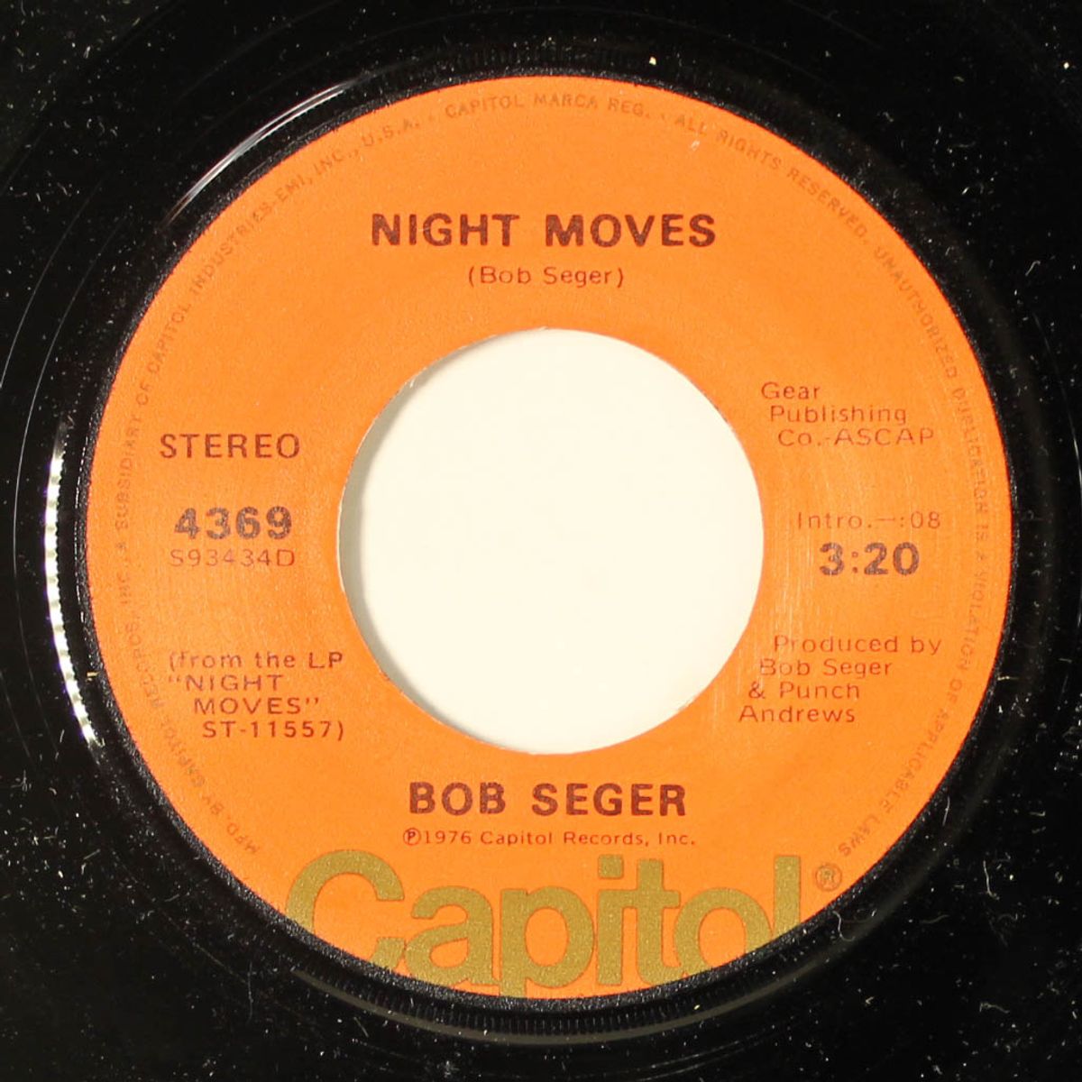 night moves / ship of fools by BOB SEGER