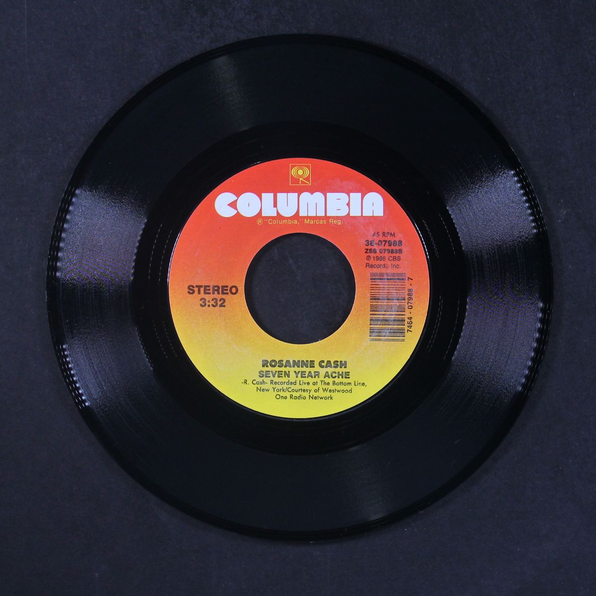 runaway train / seven year ache by ROSANNE CASH